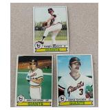 MB - 1979 Topps San Francisco Giants Baseball Cards