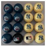 LL  - Minnesota Twins and New York Yankees MLB Collector
