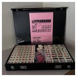 LL  - New Mah-Jongg Game Set in Black Carrying Case