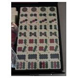 LL  - New Mah-Jongg Game Set in Black Carrying Case