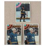 MB - Collection of Vintage Hockey All-Star Sports Cards