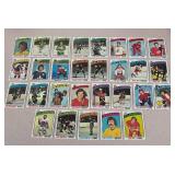MB - Collection of Vintage 1970s NHL Hockey Cards including Topps and O-Pee-Chee