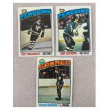 MB - Collection of Vintage 1970s NHL Hockey Cards including Topps and O-Pee-Chee