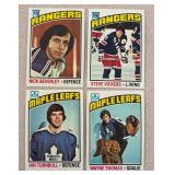 MB - Collection of Vintage Hockey Sports Cards Assorted NHL Teams