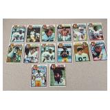 MB - Set of Vintage AFC All Pro Sports Trading Cards