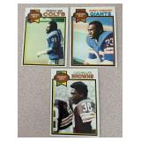 MB - Collection of Vintage NFL Running Back Sports Cards