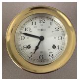 LL  - Howard Miller Brass Clock and Barometer Set