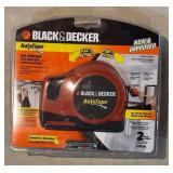 TR - Hand Tool Set: 2 Pipe Wrenches, 2 Levels and New Black & Decker 25ft Powered Tape Measure