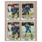 MB - Set of 10 Topps St. Louis Blues Hockey Sports Cards