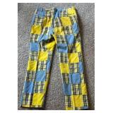 LLBR - Vintage Bleeding Madras Patchwork Pants