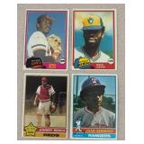 MB - Vintage Baseball Card Collection Featuring Stars from the 1970s and 1980s
