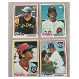 MB - Vintage Baseball Card Collection Featuring Stars from the 1970s and 1980s