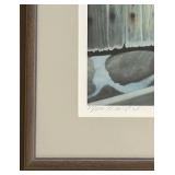 P - Sharon Anderson Signed Limited Edition Cardinal Print Framed