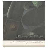 P - Sharon Anderson Signed Limited Edition Cardinal Print Framed