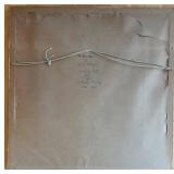 P - 1939 Signed W.F. Konagen Framed Landscape Oil Painting