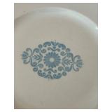 P - Set of 6 Vintage Franciscan Family China Medallion 10in Dinner Plates