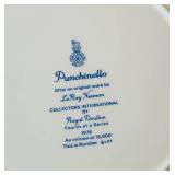 P - LeRoy Neiman Royal Doulton Punchinello Collector Plate 10.5 Inch Limited Edition 1978