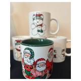 P - Christmas Mug, Plate, and Angel Collection with Dunoon Stoneware