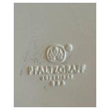 K - Vintage Heathcote Pottery White Dinnerware Set, Service for 8 Plus Serving Pieces