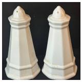 K - Vintage Heathcote Pottery White Dinnerware Set, Service for 8 Plus Serving Pieces