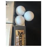 K - Mixed Lot of Golf Balls Including Strata, Titleist, Srixon, Ultra, Staff, Singapore and Bullet