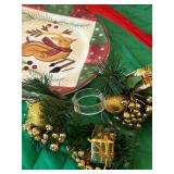 P - Holiday Kitchen and Table Decor Collection with Christmas Theme