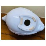 DR - Collection of Porcelain and Ceramic Decorative Pieces including Wedgwood Heart Dish and Bird Figurine