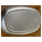 DR - Collection of 5 Decorative Vintage Cast Aluminum Trays and Plates