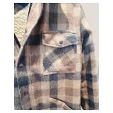 P - Northern Summit Plaid Sherpa-Lined Jacket Size L 42/44