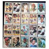 DR - 1978 Topps Baseball Card Collection Assorted Vintage Players