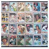 DR - 1978 Topps Baseball Card Collection Assorted Vintage Players