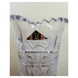 DR - Vintage Wolfl 24% Lead Hand Cut Czech Crystal Tableware Collection