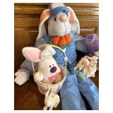LR - Large 3-Foot Plush Bunny with Easter Rabbit Plushies and Accessories