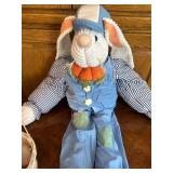 LR - Large 3-Foot Plush Bunny with Easter Rabbit Plushies and Accessories