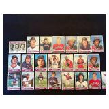 DR - Vintage 1979 Topps Cleveland Indians Baseball Card Lot (20 Cards)