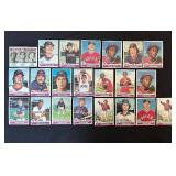 DR - Vintage 1979 Topps Cleveland Indians Baseball Card Lot (20 Cards)