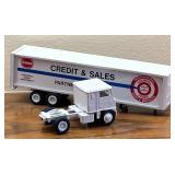 DR - Die-Cast Toy Truck Lot: Winross Borden Semi and Matchbox Chubb Pathfinder Crash Truck