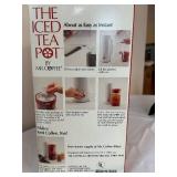 P - Kitchen Decor Set with Mr. Coffee Iced Tea Pot, Framed Chef Print, Novelty Mugs and Coffee Sign