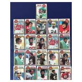 DR - Collection of 20 Vintage 1978 Topps NFL Football Safety Trading Cards