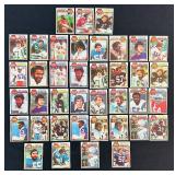 DR - Collection of Vintage 1978 Topps NFL Football Linebacker Trading Cards