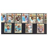 DR - Collection of Vintage 1978 Topps NFL Football Linebacker Trading Cards