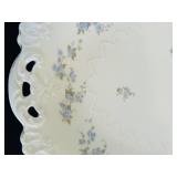 P - Set of 6 Vintage Floral Porcelain Platters and Serving Dishes, Silesia & BIA