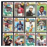 DR - 1970s and Early 1980s Topps NFL Football Card Collection - All Pro and Team Leaders
