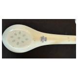 DR - Set of 8 Blue and White Chinese Porcelain Rice Bowls with 8 Matching Spoons