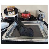 P - Kitchenware and Small Appliance Set with Cookbooks and Baking Pans