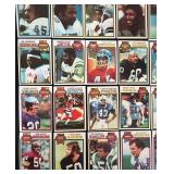 DR - Collection of Vintage NFL Football Trading Cards - Assorted Teams and Players