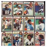 DR - Collection of Vintage NFL Football Trading Cards - Assorted Teams and Players