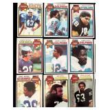 DR - Collection of Vintage NFL Football Trading Cards - Assorted Teams and Players