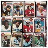 DR - Collection of Vintage NFL Football Trading Cards - Assorted Teams and Players