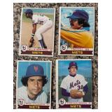 K - Collection of Vintage New York Mets Baseball Cards